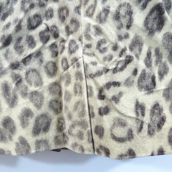 TALBOTS Kate Fit Petite Career Leopard Blazer Coat Jacket Size 6P NEW $189 - Picture 8 of 8